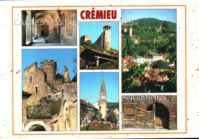 Cartes postales anciennes > CARTES POSTALES > carte postale ancienne > cartes-postales-ancienne.com Auvergne rhone alpes Isere Cremieu