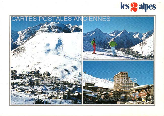 Cartes postales anciennes > CARTES POSTALES > carte postale ancienne > cartes-postales-ancienne.com Auvergne rhone alpes Isere Mont De Lans