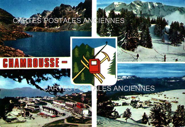 Cartes postales anciennes > CARTES POSTALES > carte postale ancienne > cartes-postales-ancienne.com Auvergne rhone alpes Isere Chamrousse