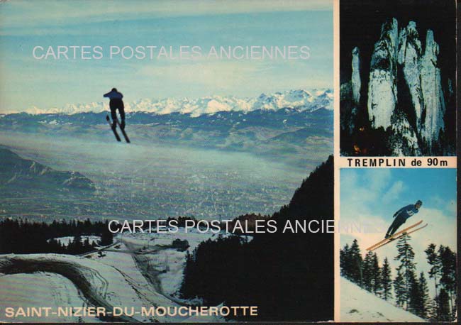 Cartes postales anciennes > CARTES POSTALES > carte postale ancienne > cartes-postales-ancienne.com Auvergne rhone alpes Isere Saint Nizier Du Moucherotte