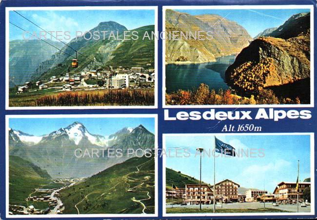 Cartes postales anciennes > CARTES POSTALES > carte postale ancienne > cartes-postales-ancienne.com Auvergne rhone alpes Isere Mont De Lans