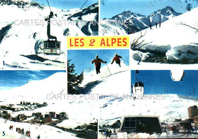 Cartes postales anciennes > CARTES POSTALES > carte postale ancienne > cartes-postales-ancienne.com Auvergne rhone alpes Isere Mont De Lans