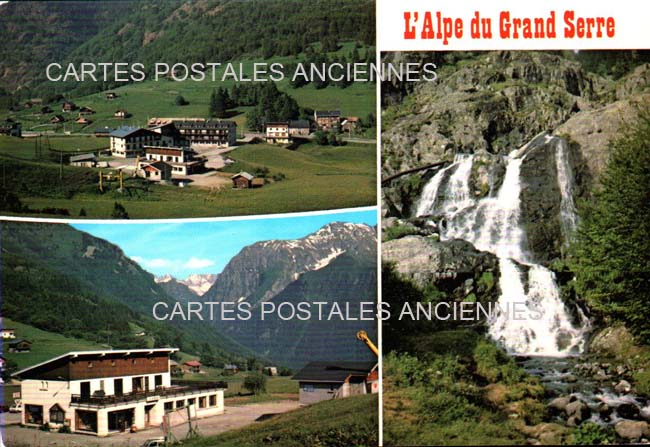 Cartes postales anciennes > CARTES POSTALES > carte postale ancienne > cartes-postales-ancienne.com Auvergne rhone alpes Isere L Alpe De Mont De Lans