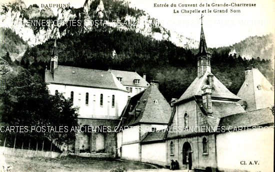 Cartes postales anciennes > CARTES POSTALES > carte postale ancienne > cartes-postales-ancienne.com Auvergne rhone alpes Isere Saint Pierre De Chartreuse