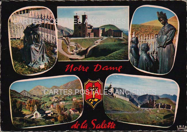 Cartes postales anciennes > CARTES POSTALES > carte postale ancienne > cartes-postales-ancienne.com Isere  La Salette Fallavaux
