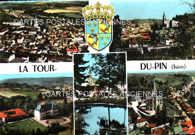 Cartes postales anciennes > CARTES POSTALES > carte postale ancienne > cartes-postales-ancienne.com Isere  La Tour Du Pin