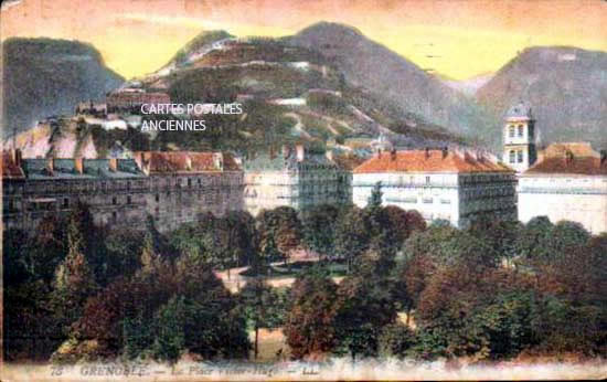 Cartes postales anciennes > CARTES POSTALES > carte postale ancienne > cartes-postales-ancienne.com Isere  Grenoble