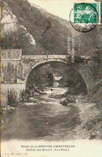 Cartes postales anciennes > CARTES POSTALES > carte postale ancienne > cartes-postales-ancienne.com Isere  Saint Pierre De Chartreuse