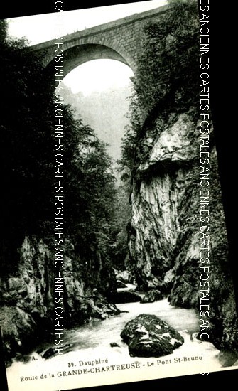 Cartes postales anciennes > CARTES POSTALES > carte postale ancienne > cartes-postales-ancienne.com Auvergne rhone alpes Isere Saint Pierre De Chartreuse