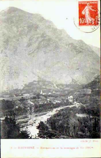 Cartes postales anciennes > CARTES POSTALES > carte postale ancienne > cartes-postales-ancienne.com Auvergne rhone alpes Isere Entraigues