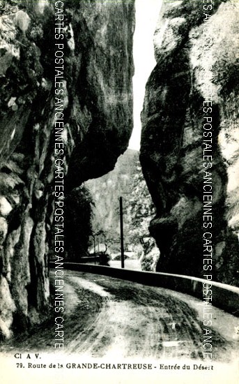 Cartes postales anciennes > CARTES POSTALES > carte postale ancienne > cartes-postales-ancienne.com Auvergne rhone alpes Isere Saint Pierre De Chartreuse
