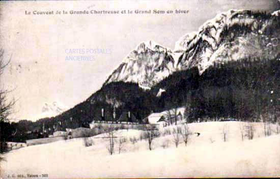 Cartes postales anciennes > CARTES POSTALES > carte postale ancienne > cartes-postales-ancienne.com Isere  Saint Pierre De Chartreuse