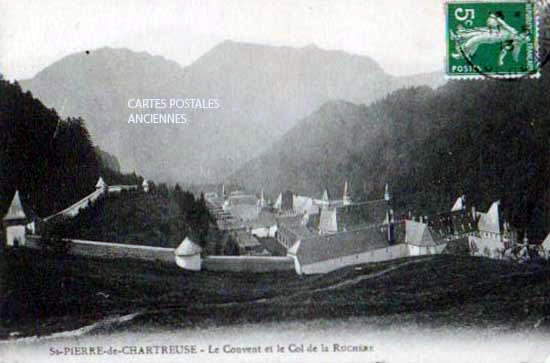Cartes postales anciennes > CARTES POSTALES > carte postale ancienne > cartes-postales-ancienne.com Isere  Saint Pierre De Chartreuse