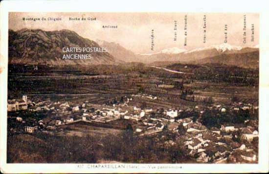 Cartes postales anciennes > CARTES POSTALES > carte postale ancienne > cartes-postales-ancienne.com Auvergne rhone alpes Isere Chapareillan