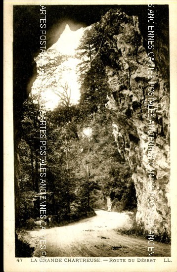 Cartes postales anciennes > CARTES POSTALES > carte postale ancienne > cartes-postales-ancienne.com Auvergne rhone alpes Isere Saint Pierre De Chartreuse