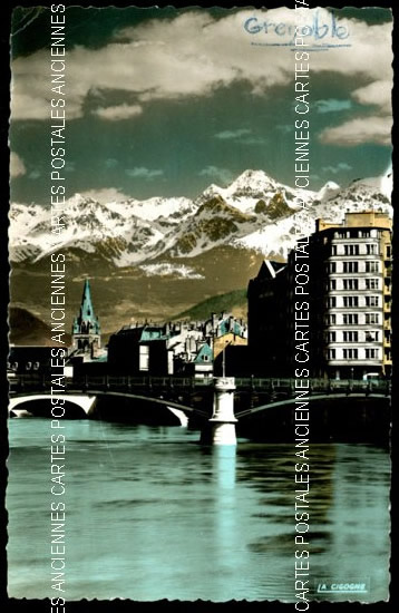 Cartes postales anciennes > CARTES POSTALES > carte postale ancienne > cartes-postales-ancienne.com Auvergne rhone alpes Isere Grenoble