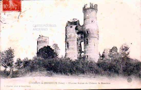 Cartes postales anciennes > CARTES POSTALES > carte postale ancienne > cartes-postales-ancienne.com Isere  Saint Simeon De Bressieux