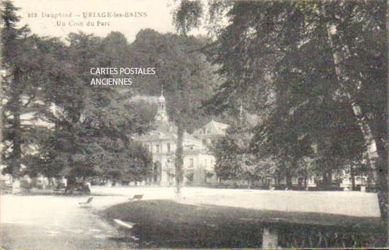 Cartes postales anciennes > CARTES POSTALES > carte postale ancienne > cartes-postales-ancienne.com Isere  Uriage