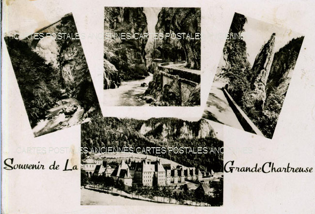Cartes postales anciennes > CARTES POSTALES > carte postale ancienne > cartes-postales-ancienne.com Auvergne rhone alpes Isere Saint Pierre De Chartreuse