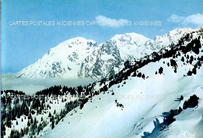 Cartes postales anciennes > CARTES POSTALES > carte postale ancienne > cartes-postales-ancienne.com Auvergne rhone alpes Isere Chamrousse