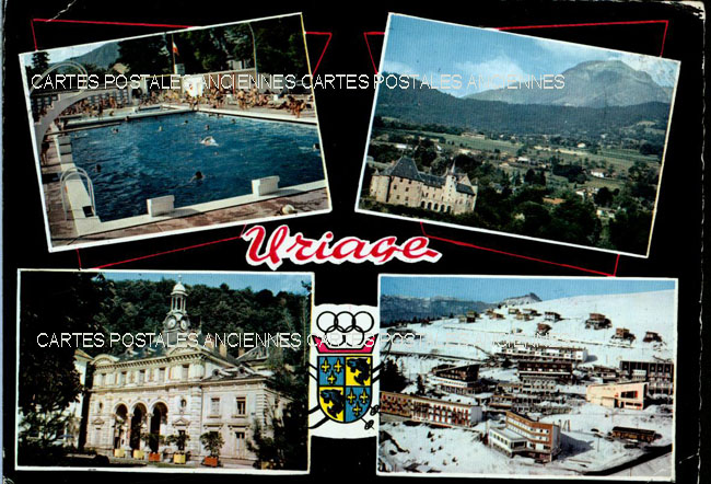 Cartes postales anciennes > CARTES POSTALES > carte postale ancienne > cartes-postales-ancienne.com Auvergne rhone alpes Isere Saint Martin d'Uriage