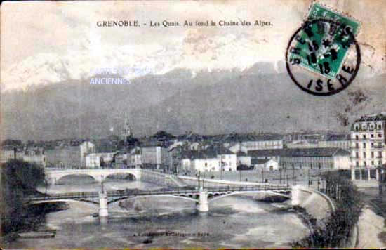 Cartes postales anciennes > CARTES POSTALES > carte postale ancienne > cartes-postales-ancienne.com Auvergne rhone alpes Isere Grenoble