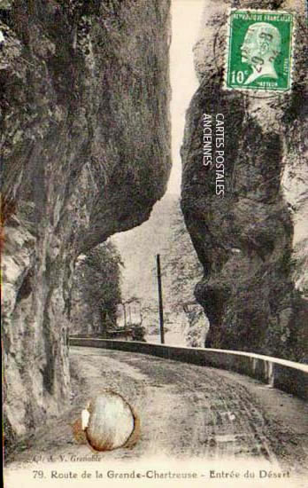 Cartes postales anciennes > CARTES POSTALES > carte postale ancienne > cartes-postales-ancienne.com Isere  Saint Pierre De Chartreuse