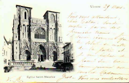 Cartes postales anciennes > CARTES POSTALES > carte postale ancienne > cartes-postales-ancienne.com Isere  Vienne