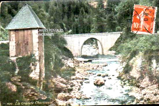 Cartes postales anciennes > CARTES POSTALES > carte postale ancienne > cartes-postales-ancienne.com Isere  Saint Pierre De Chartreuse