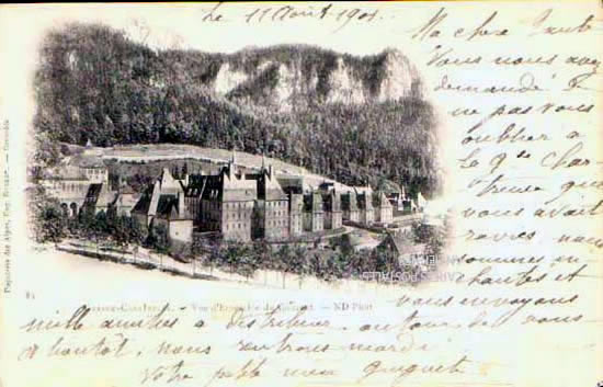 Cartes postales anciennes > CARTES POSTALES > carte postale ancienne > cartes-postales-ancienne.com Isere  Saint Pierre De Chartreuse