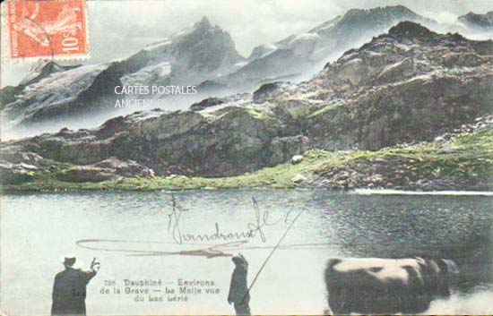 Cartes postales anciennes > CARTES POSTALES > carte postale ancienne > cartes-postales-ancienne.com Provence alpes cote d'azur Hautes alpes La Grave