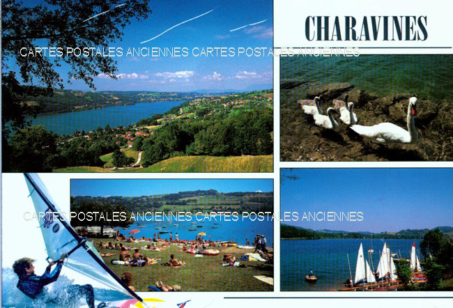 Cartes postales anciennes > CARTES POSTALES > carte postale ancienne > cartes-postales-ancienne.com Auvergne rhone alpes Isere Charavines
