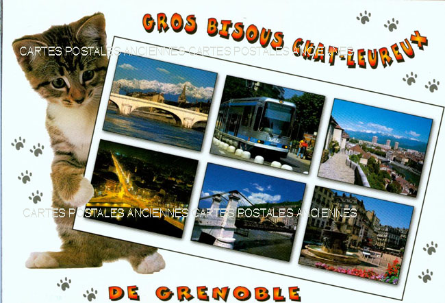 Cartes postales anciennes > CARTES POSTALES > carte postale ancienne > cartes-postales-ancienne.com Animaux Grenoble