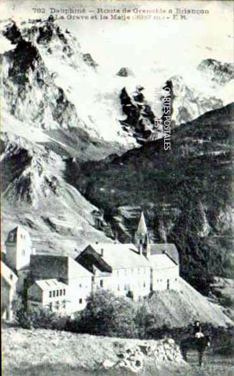 Cartes postales anciennes > CARTES POSTALES > carte postale ancienne > cartes-postales-ancienne.com Provence alpes cote d'azur Hautes alpes La Grave