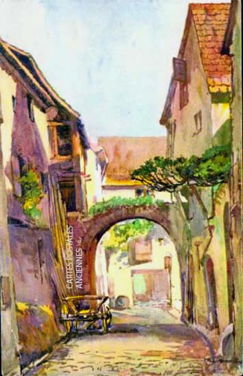 Cartes postales anciennes > CARTES POSTALES > carte postale ancienne > cartes-postales-ancienne.com Haut rhin  Riquewihr