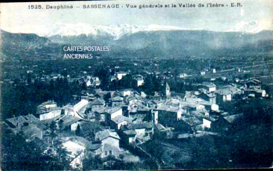 Cartes postales anciennes > CARTES POSTALES > carte postale ancienne > cartes-postales-ancienne.com Isere  Sassenage