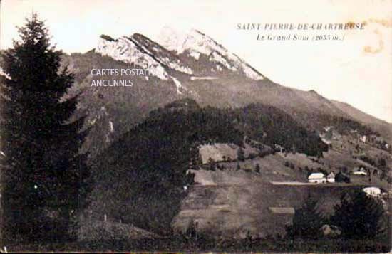 Cartes postales anciennes > CARTES POSTALES > carte postale ancienne > cartes-postales-ancienne.com Isere  Saint Pierre De Chartreuse
