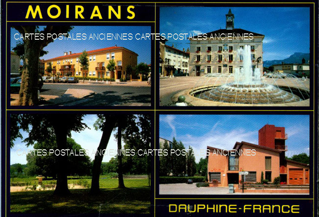 Cartes postales anciennes > CARTES POSTALES > carte postale ancienne > cartes-postales-ancienne.com Auvergne rhone alpes Isere Moirans