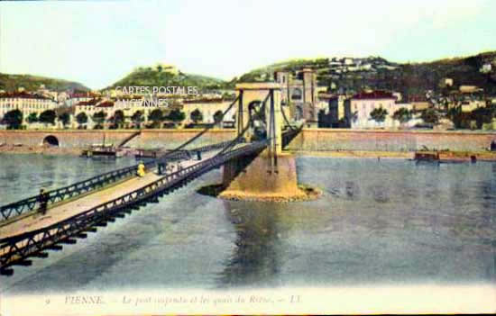 Cartes postales anciennes > CARTES POSTALES > carte postale ancienne > cartes-postales-ancienne.com Isere  Vienne