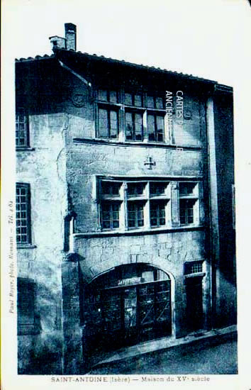 Cartes postales anciennes > CARTES POSTALES > carte postale ancienne > cartes-postales-ancienne.com Isere  Saint-Antoine-l'Abbaye