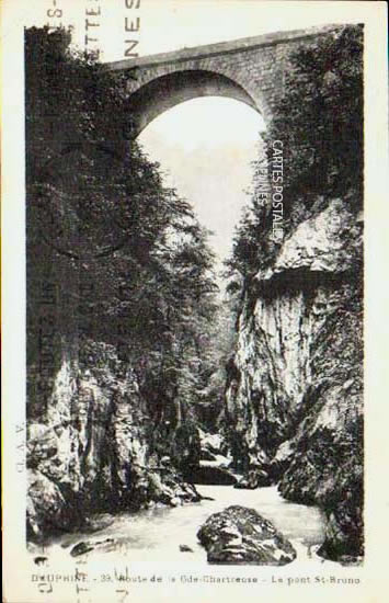 Cartes postales anciennes > CARTES POSTALES > carte postale ancienne > cartes-postales-ancienne.com Isere  Saint Pierre De Chartreuse