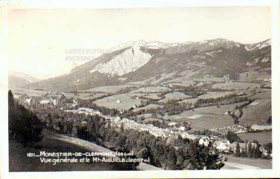 Cartes postales anciennes > CARTES POSTALES > carte postale ancienne > cartes-postales-ancienne.com Auvergne rhone alpes Isere Monestier De Clermont