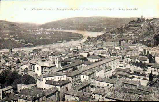 Cartes postales anciennes > CARTES POSTALES > carte postale ancienne > cartes-postales-ancienne.com Isere  Vienne