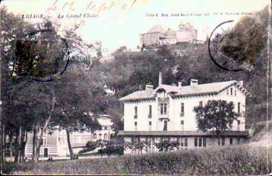 Cartes postales anciennes > CARTES POSTALES > carte postale ancienne > cartes-postales-ancienne.com Isere  Uriage