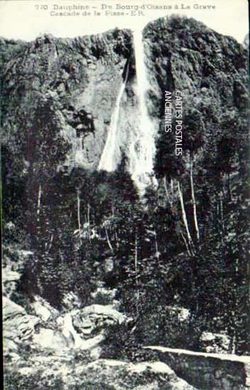 Cartes postales anciennes > CARTES POSTALES > carte postale ancienne > cartes-postales-ancienne.com Auvergne rhone alpes Isere Le Bourg d'Oisans