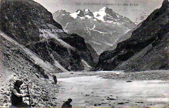 Cartes postales anciennes > CARTES POSTALES > carte postale ancienne > cartes-postales-ancienne.com Auvergne rhone alpes Isere Le Bourg d'Oisans