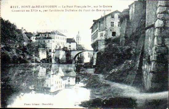 Cartes postales anciennes > CARTES POSTALES > carte postale ancienne > cartes-postales-ancienne.com Isere  Le Pont De Beauvoisin