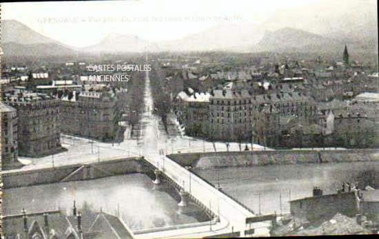 Cartes postales anciennes > CARTES POSTALES > carte postale ancienne > cartes-postales-ancienne.com Auvergne rhone alpes Isere Grenoble