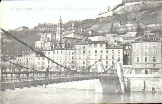 Cartes postales anciennes > CARTES POSTALES > carte postale ancienne > cartes-postales-ancienne.com Auvergne rhone alpes Isere Grenoble