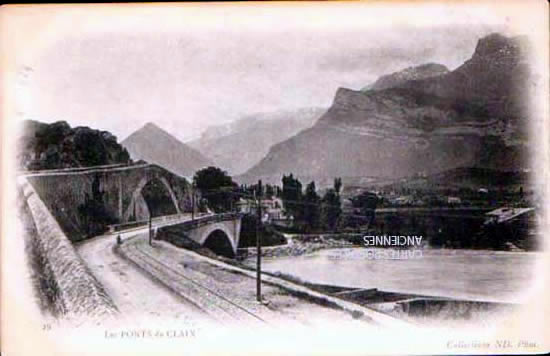 Cartes postales anciennes > CARTES POSTALES > carte postale ancienne > cartes-postales-ancienne.com Isere  Le Pont De Claix